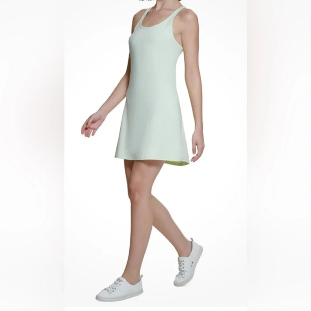 Calvin Klein Women's Mint Green Performance Athletic Dress NWOT S #2100 - Picture 1 of 9